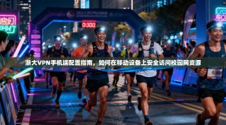浙大VPN手机端配置指南，如何在移动设备上安全访问校园网资源