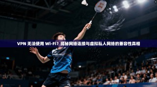 VPN 无法使用 Wi-Fi？揭秘网络连接与虚拟私人网络的兼容性真相