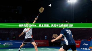 三黄利百德VPN，技术原理、风险与合规使用建议