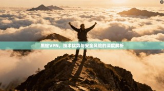 黑蛇VPN，技术优势与安全风险的深度解析