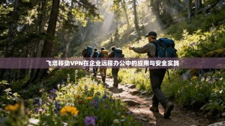 飞塔移动VPN在企业远程办公中的应用与安全实践