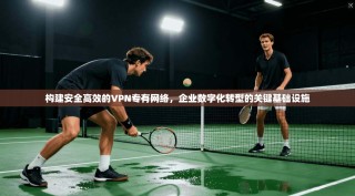 构建安全高效的VPN专有网络，企业数字化转型的关键基础设施