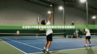 企业级VPN登录策略与内网访问安全实践解析
