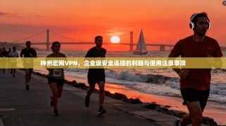 神州宏网VPN，企业级安全连接的利器与使用注意事项