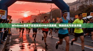Windows系统下实现高效VPN分流策略，网络优化与安全并重