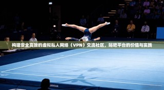 构建安全高效的虚拟私人网络（VPN）交流社区，贴吧平台的价值与实践