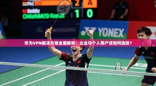 华为VPN解决方案全面解析，企业与个人用户该如何选择？