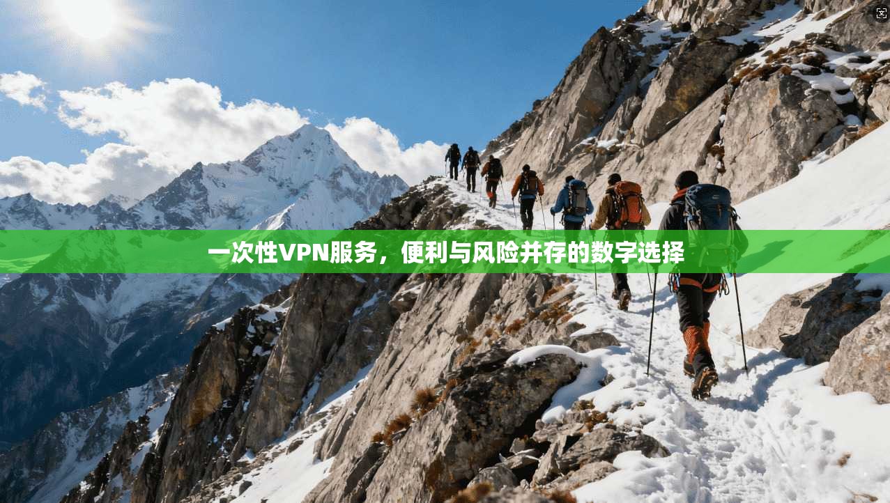 一次性VPN服务，便利与风险并存的数字选择