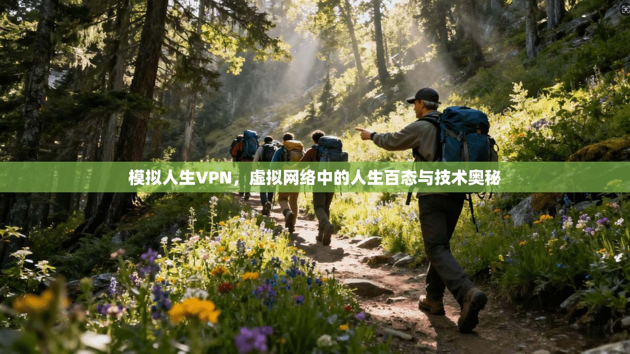 模拟人生VPN，虚拟网络中的人生百态与技术奥秘