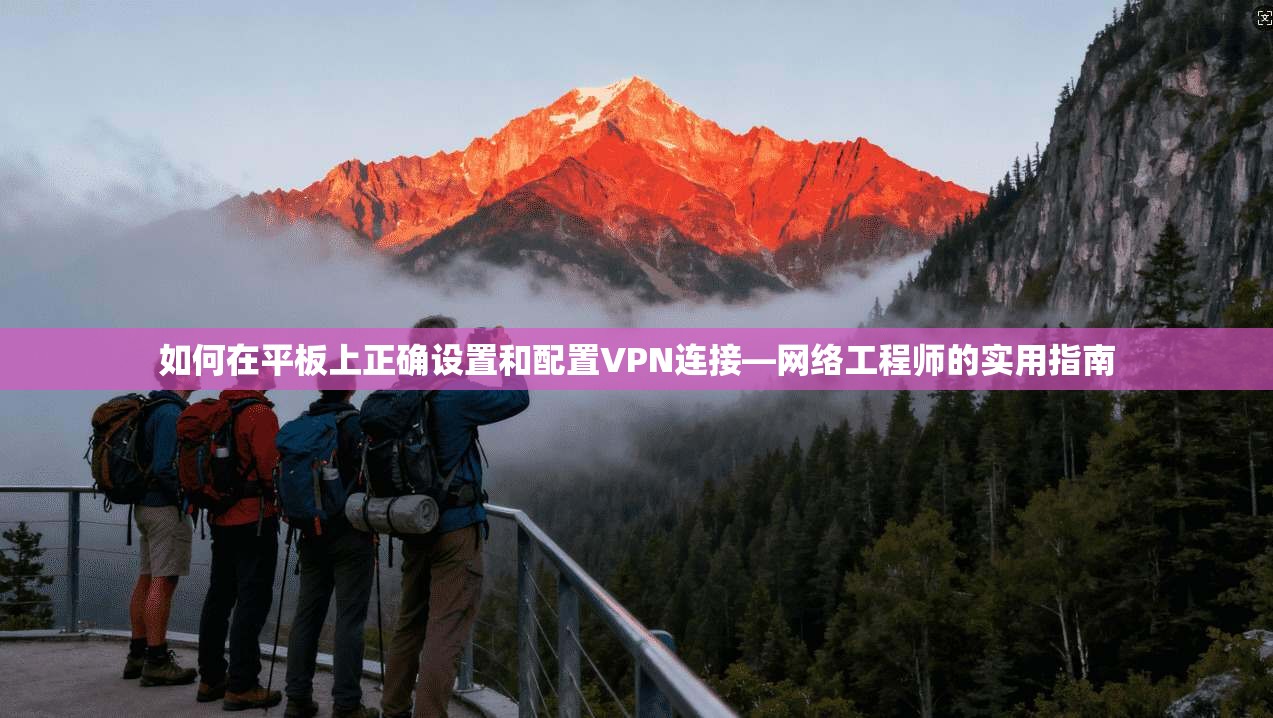 如何在平板上正确设置和配置VPN连接—网络工程师的实用指南