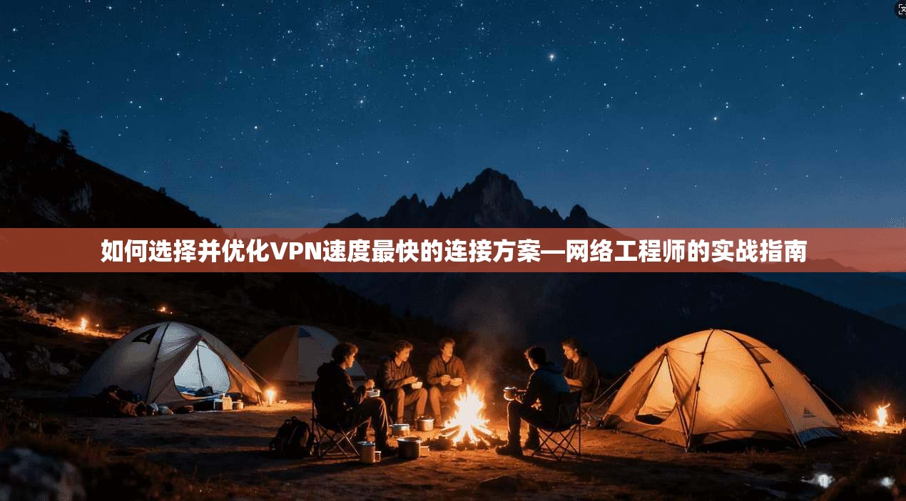 如何选择并优化VPN速度最快的连接方案—网络工程师的实战指南  第1张
