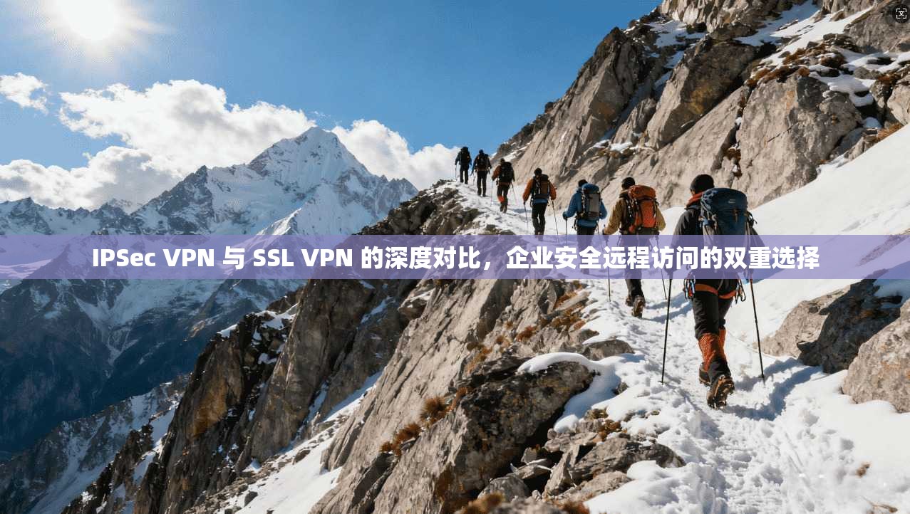 IPSec VPN 与 SSL 的深度对比,企业安全远程访问的双重选择 第1张 IPSec VPN 与 SSL 的深度对比,企业安全远程访问的双重选择 第1张
