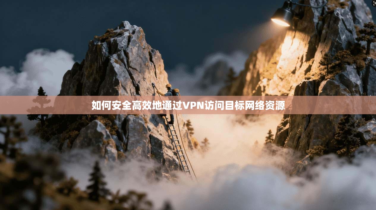 如何安全高效地通过VPN访问目标网络资源  第1张