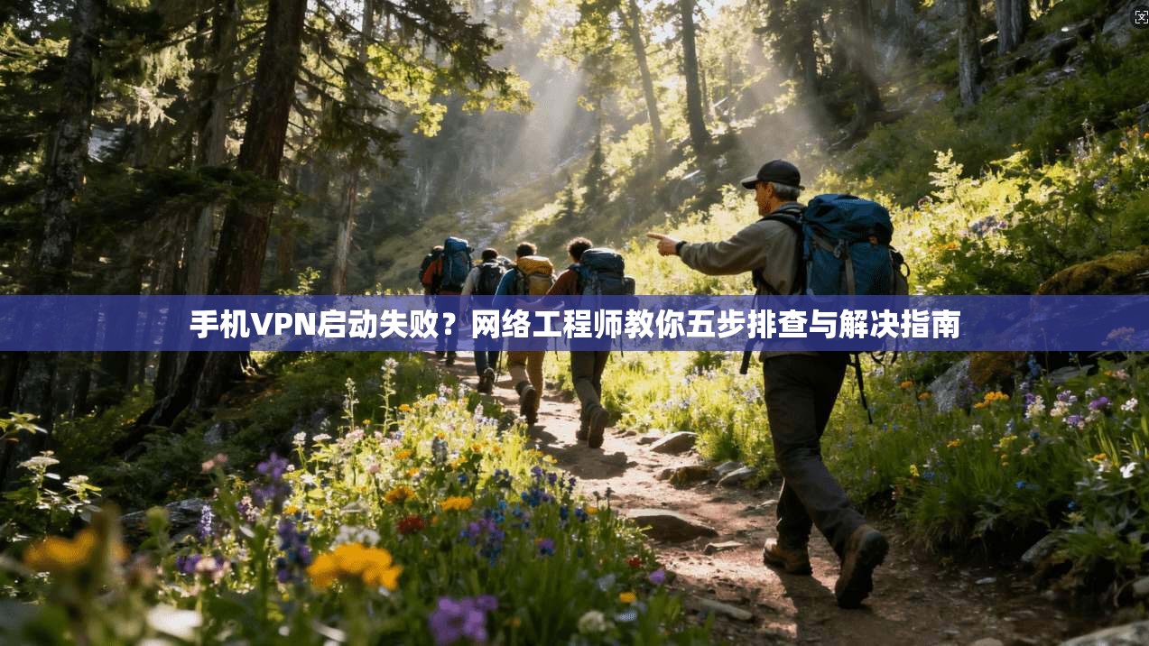 手机VPN启动失败?网络工程师教你五步排查与解决指南 第1张 手机VPN启动失败?网络工程师教你五步排查与解决指南 第1张