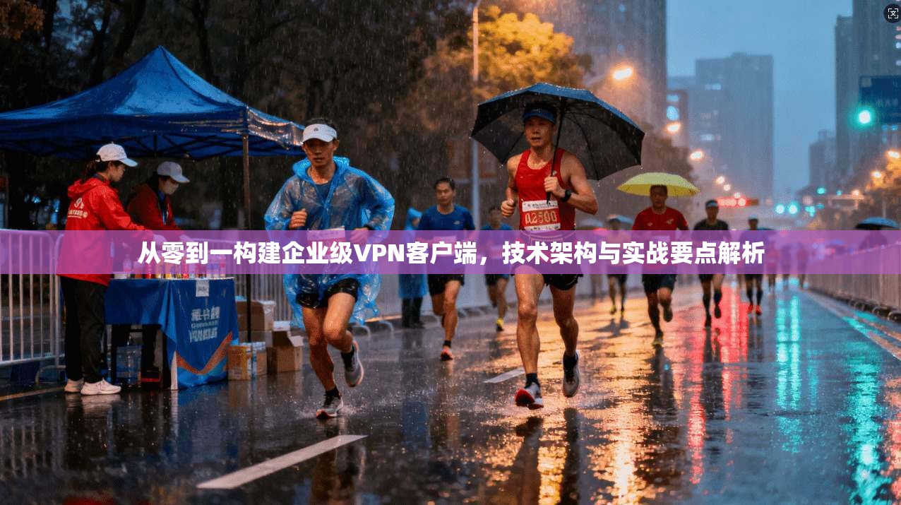从零到一构建企业级VPN客户端，技术架构与实战要点解析  第1张