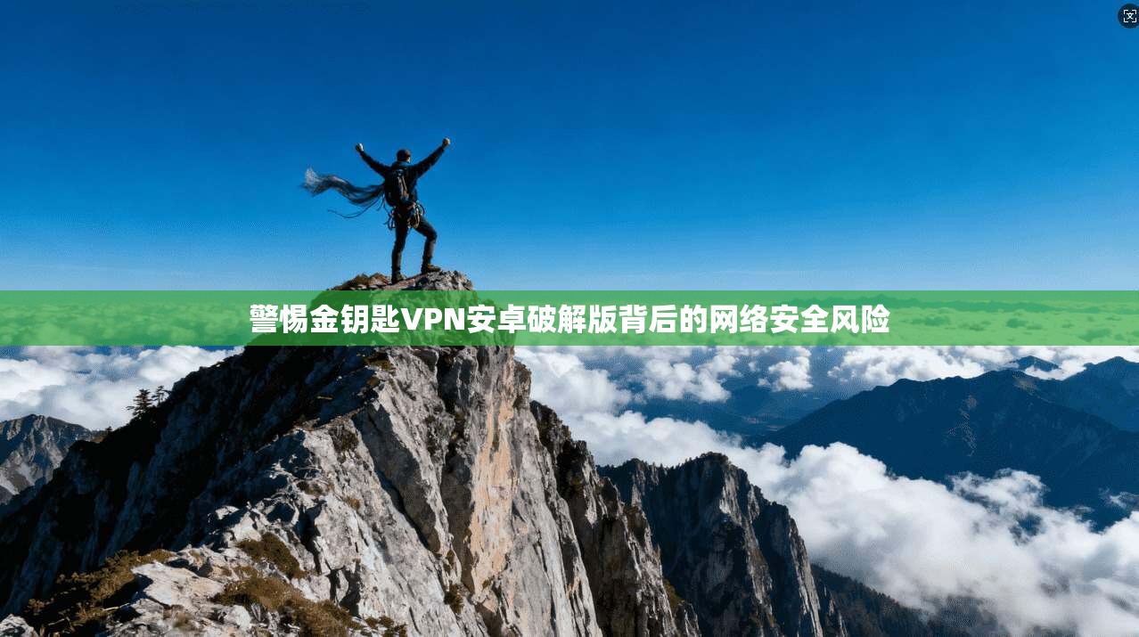 警惕金钥匙VPN安卓破解版背后的网络安全风险  第1张