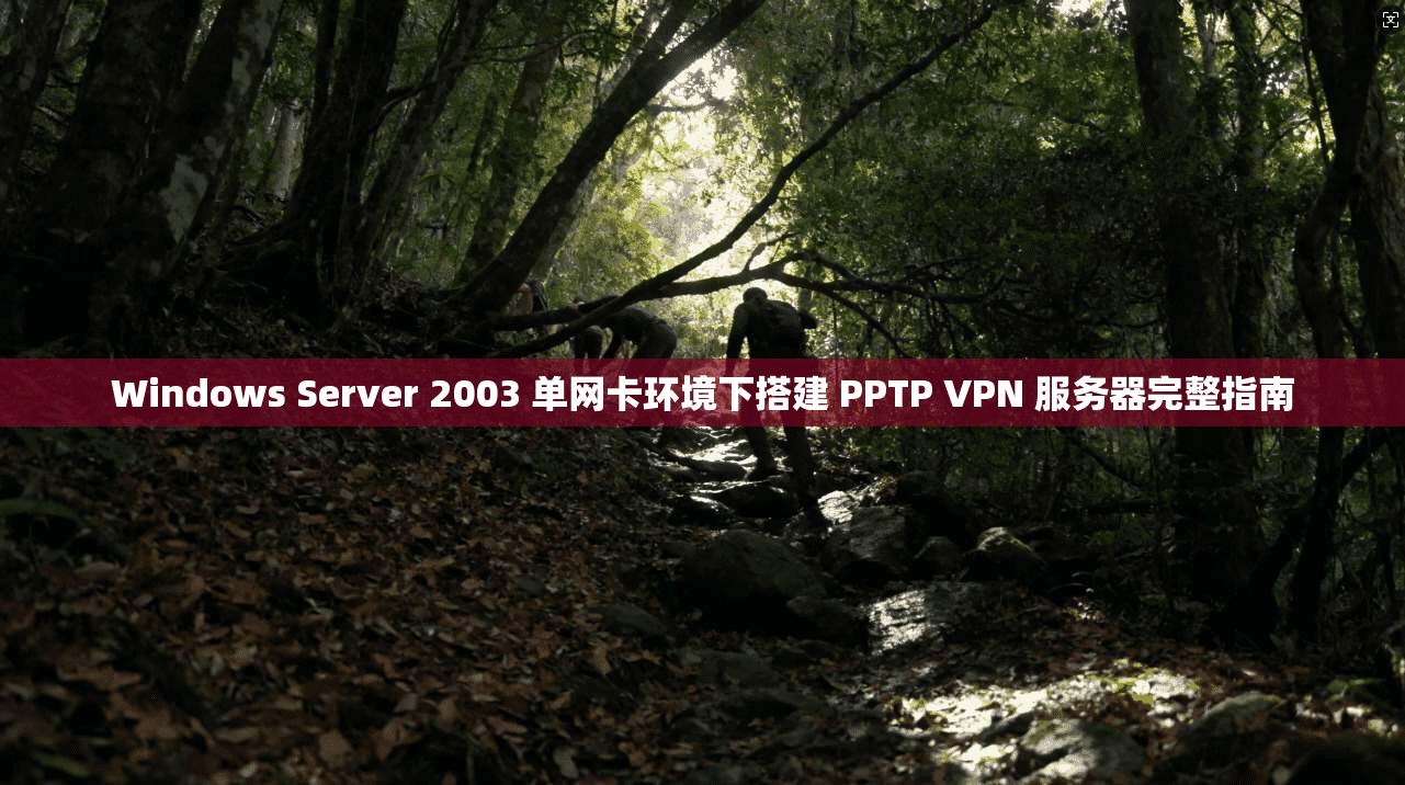 Windows Server 2003 单网卡环境下搭建 PPTP VPN 服务器完整指南  第1张