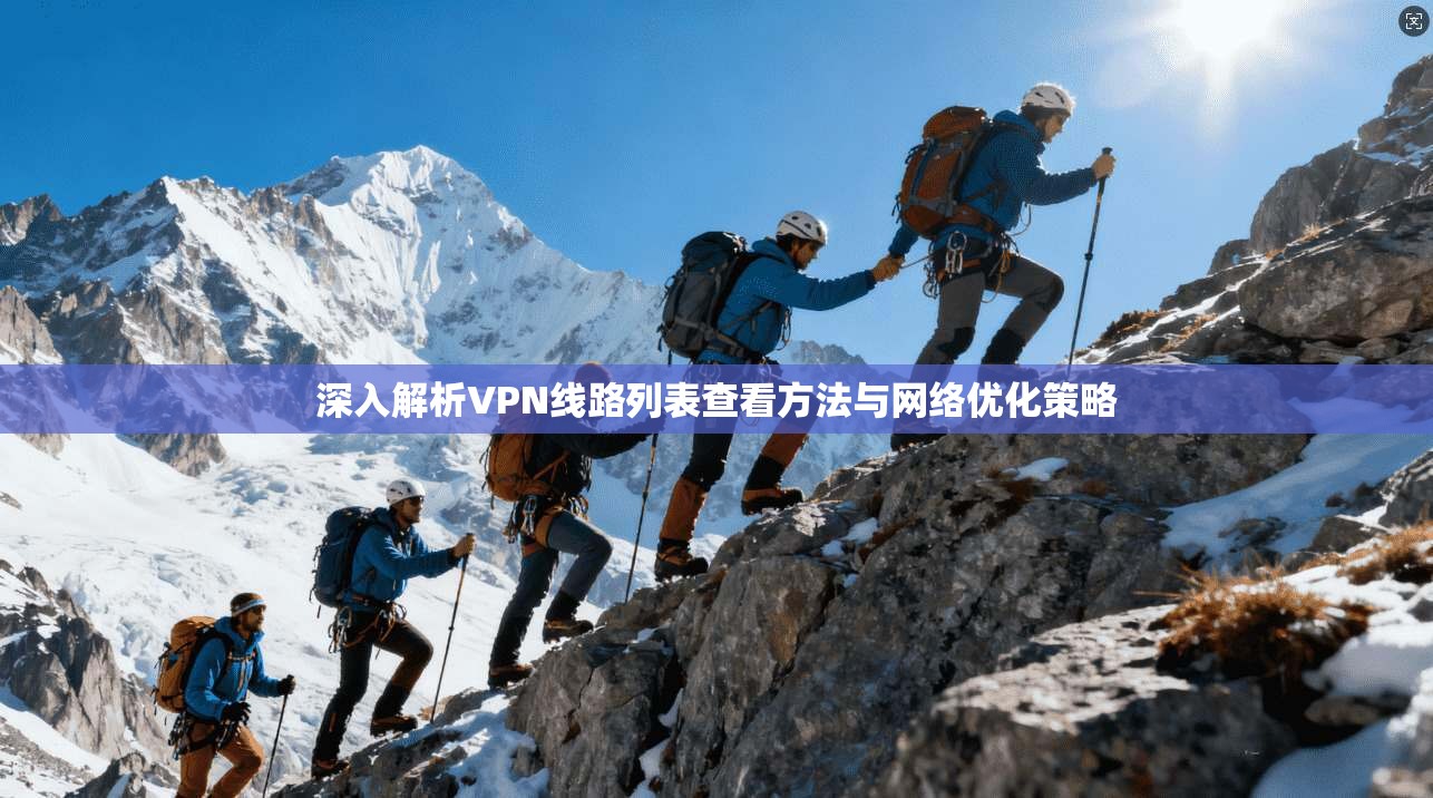 深入解析VPN线路列表查看方法与网络优化策略  第1张