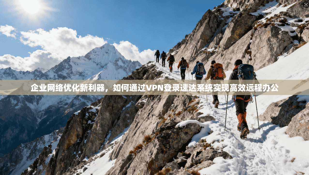企业网络优化新利器，如何通过VPN登录速达系统实现高效远程办公  第1张