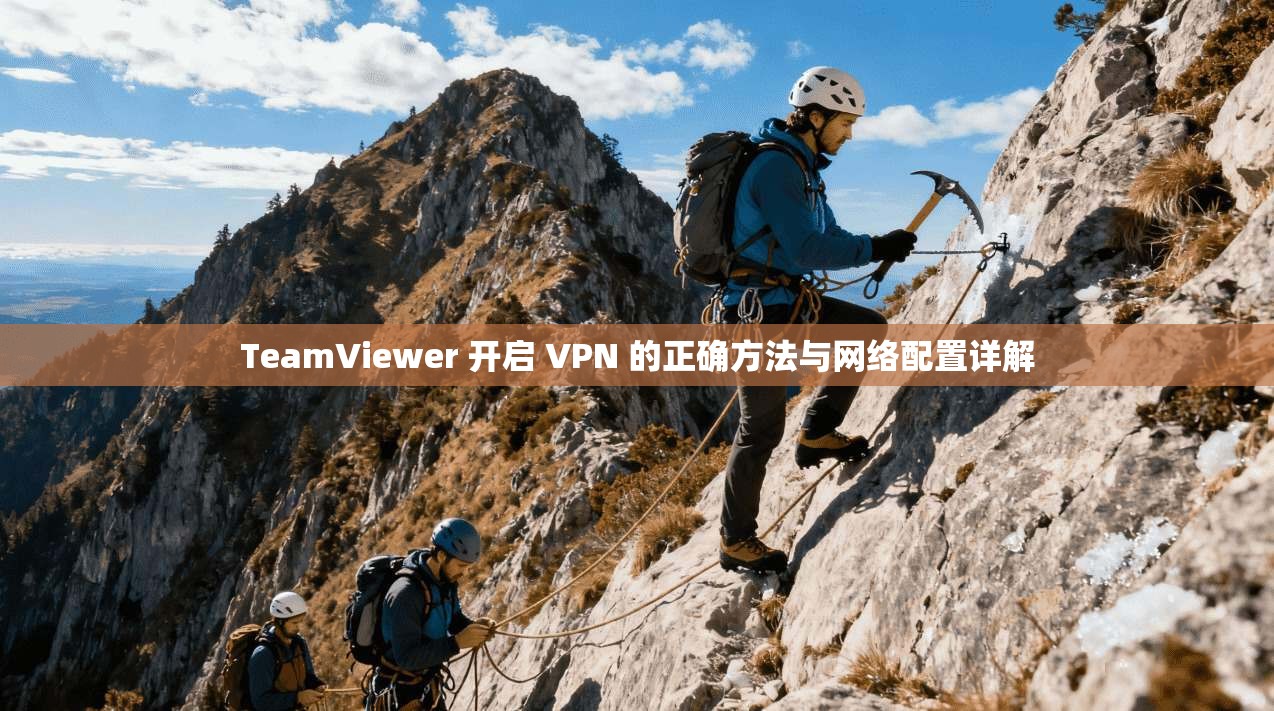 TeamViewer 开启 VPN 的正确方法与网络配置详解  第1张