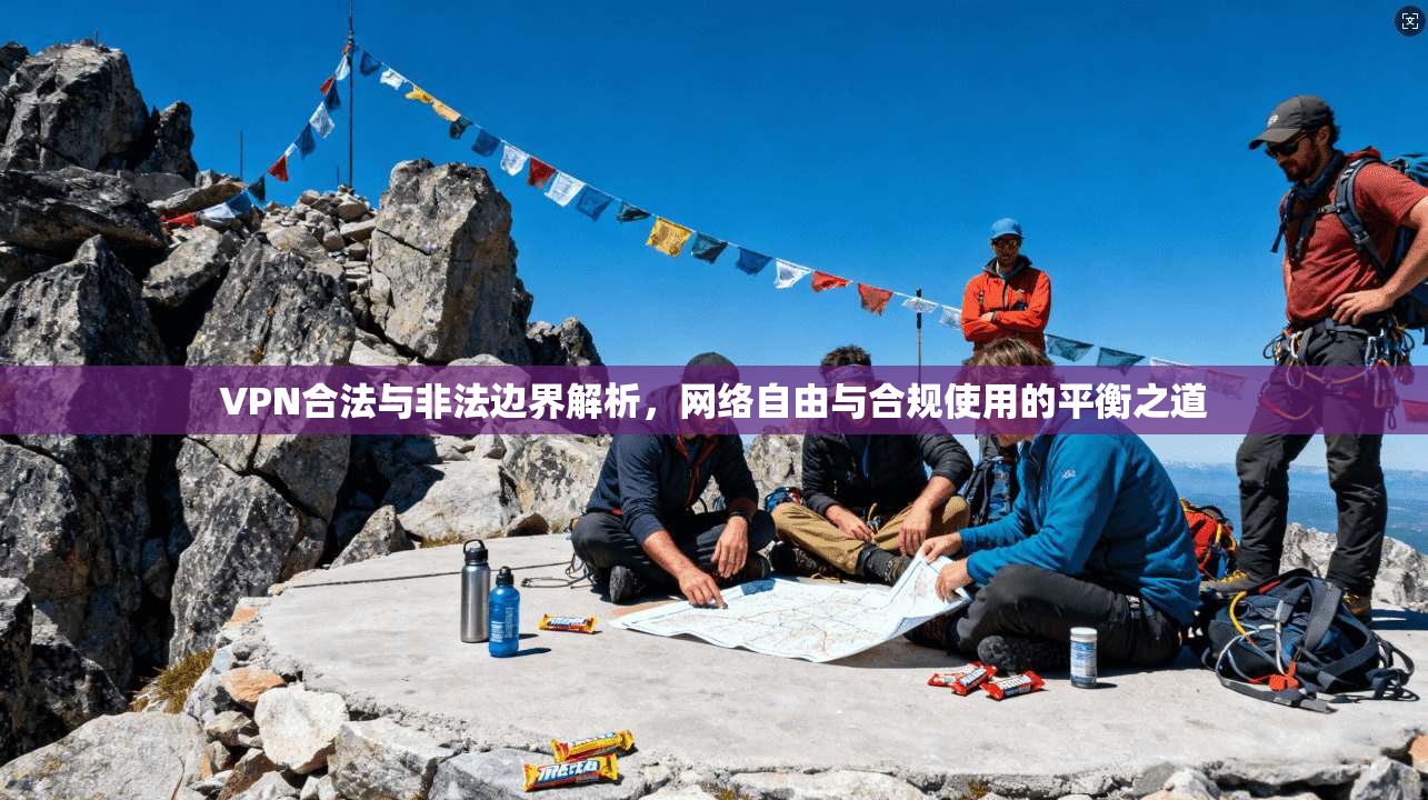 VPN合法与非法边界解析，网络自由与合规使用的平衡之道  第1张
