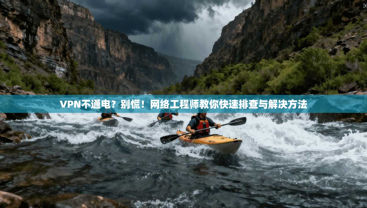 VPN不通电？别慌！网络工程师教你快速排查与解决方法  第1张