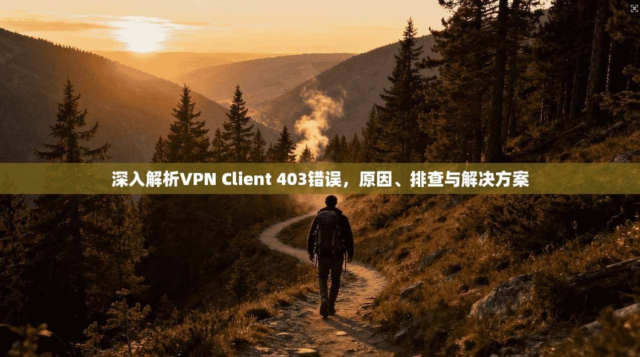 深入解析VPN Client 403错误，原因、排查与解决方案  第1张