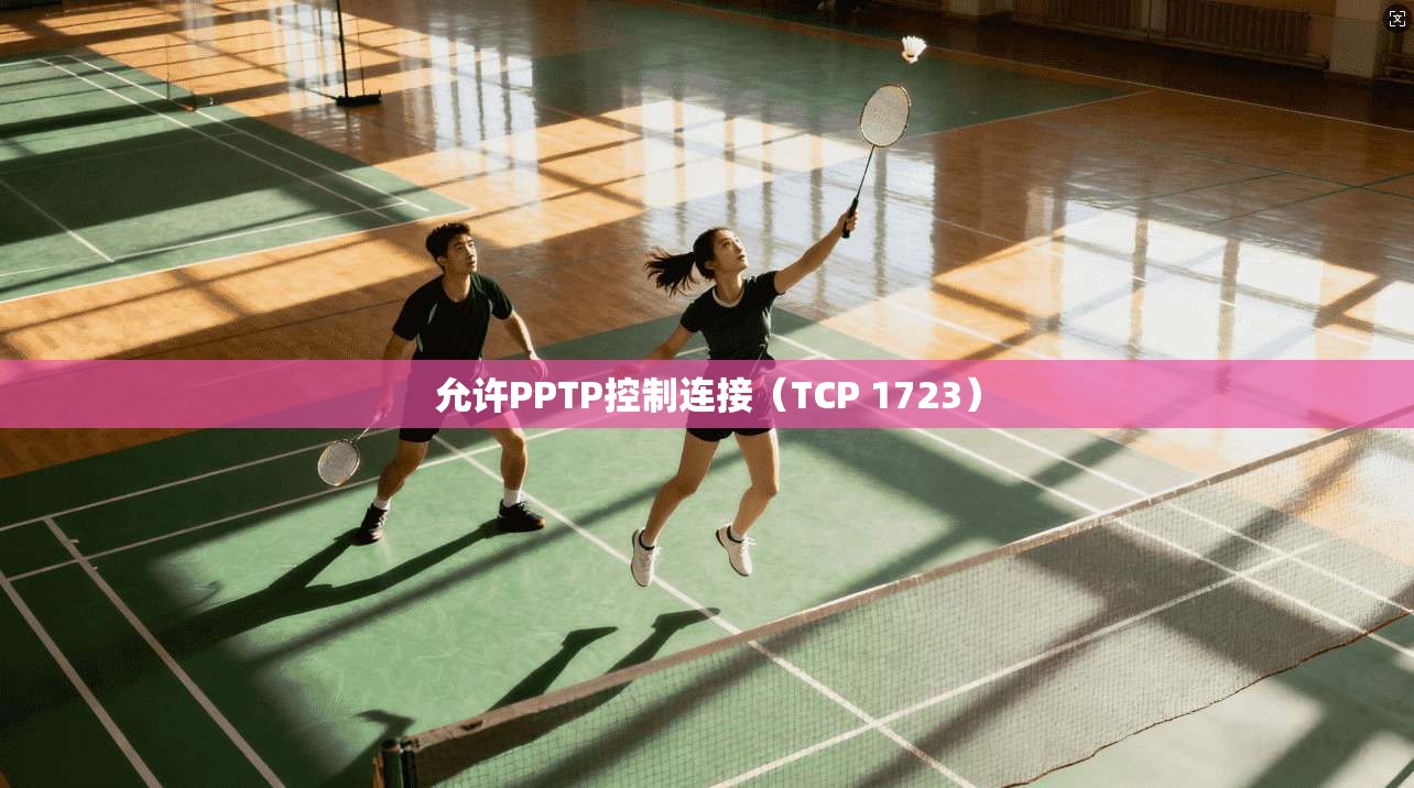允许PPTP控制连接（TCP 1723）  第1张
