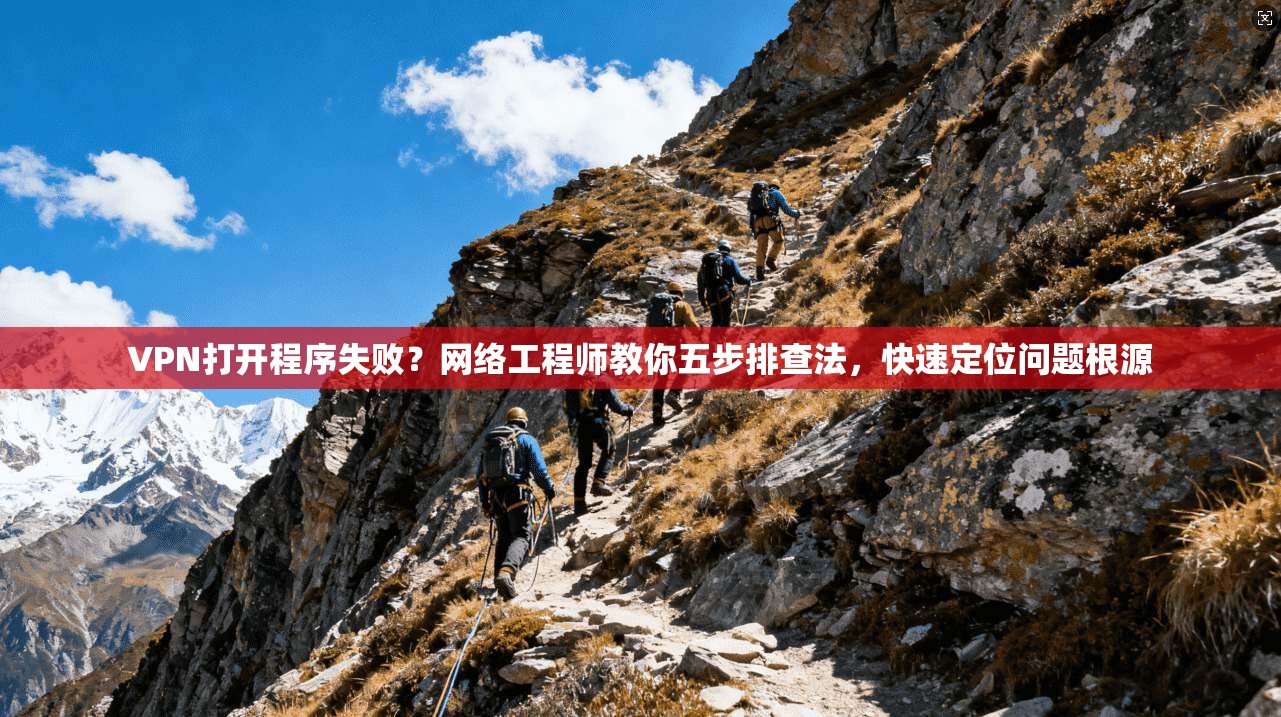 VPN打开程序失败？网络工程师教你五步排查法，快速定位问题根源  第1张