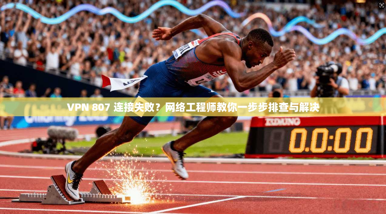 VPN 807 连接失败？网络工程师教你一步步排查与解决  第1张