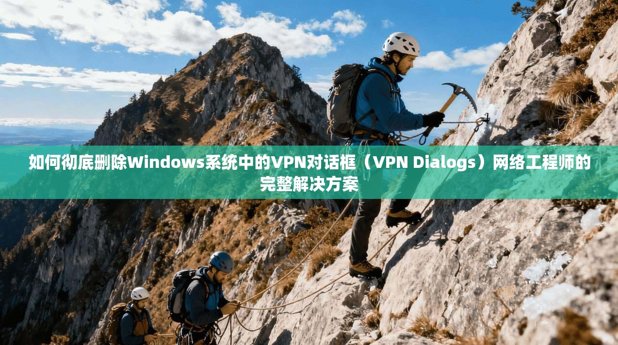 如何彻底删除Windows系统中的VPN对话框（VPN Dialogs）网络工程师的完整解决方案  第1张
