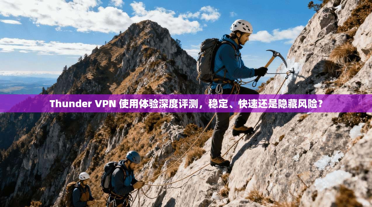 Thunder VPN 使用体验深度评测,稳定、快速还是隐藏风险? 第1张 Thunder VPN 使用体验深度评测,稳定、快速还是隐藏风险? 第1张
