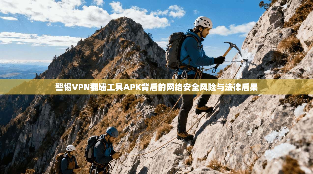 警惕VPN翻墙工具APK背后的网络安全风险与法律后果  第1张