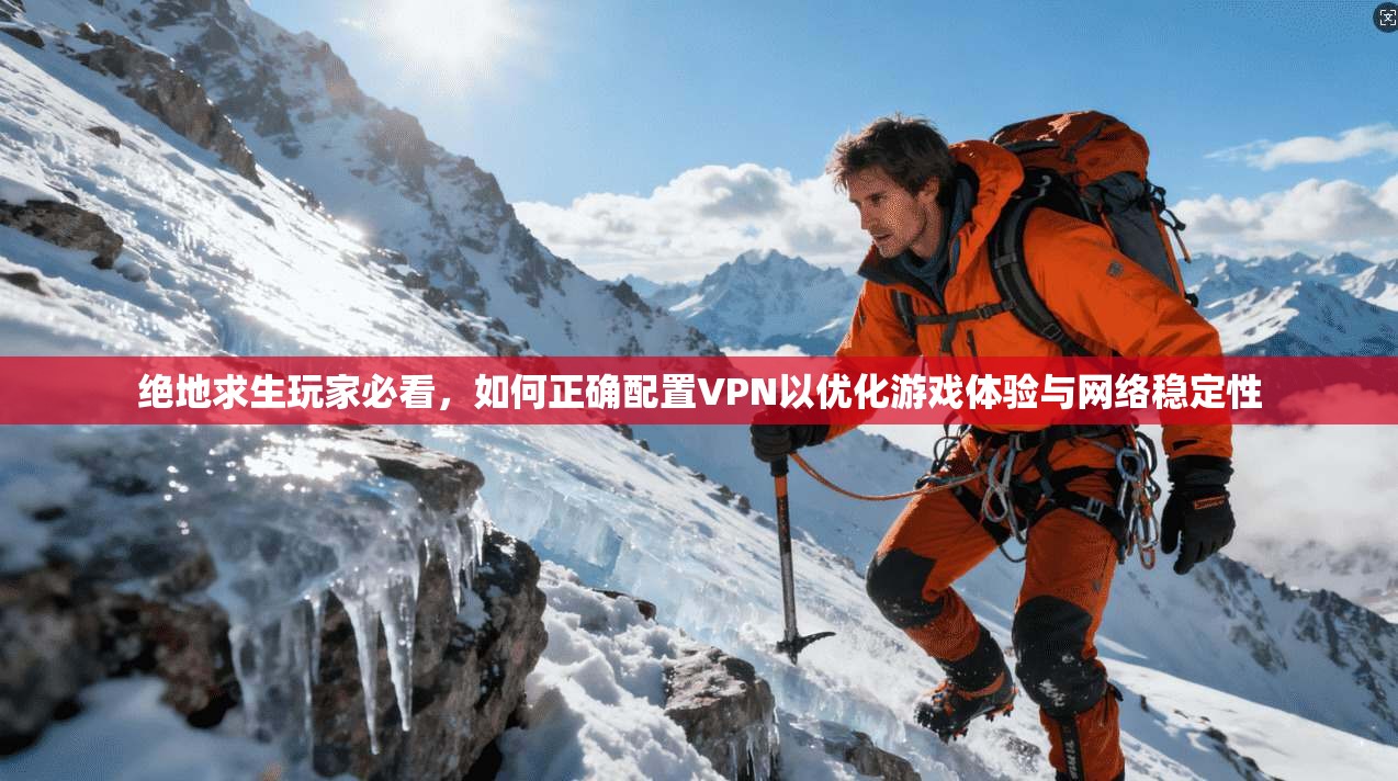 绝地求生玩家必看，如何正确配置VPN以优化游戏体验与网络稳定性  第1张