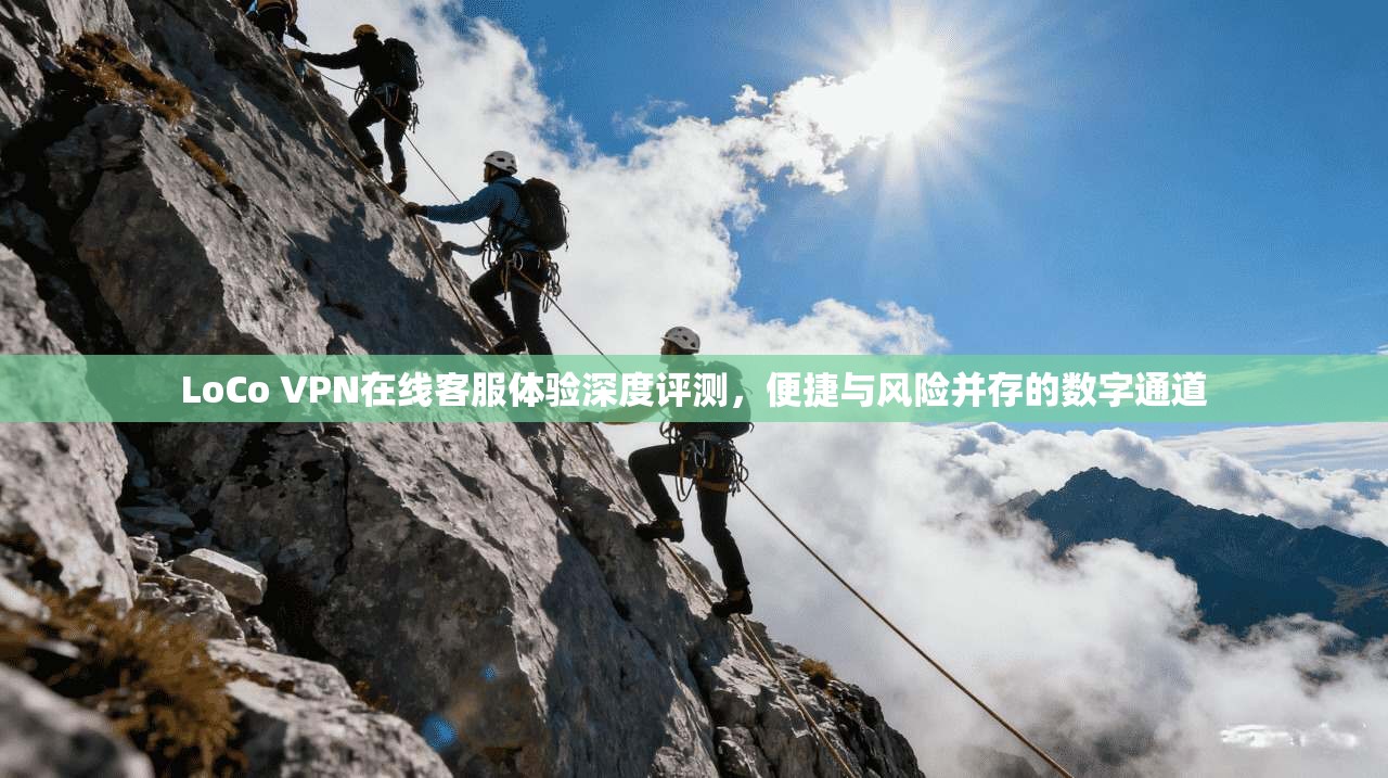 LoCo VPN在线客服体验深度评测，便捷与风险并存的数字通道  第1张