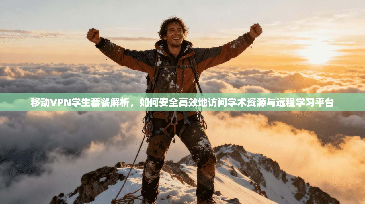 移动VPN学生套餐解析，如何安全高效地访问学术资源与远程学习平台  第1张