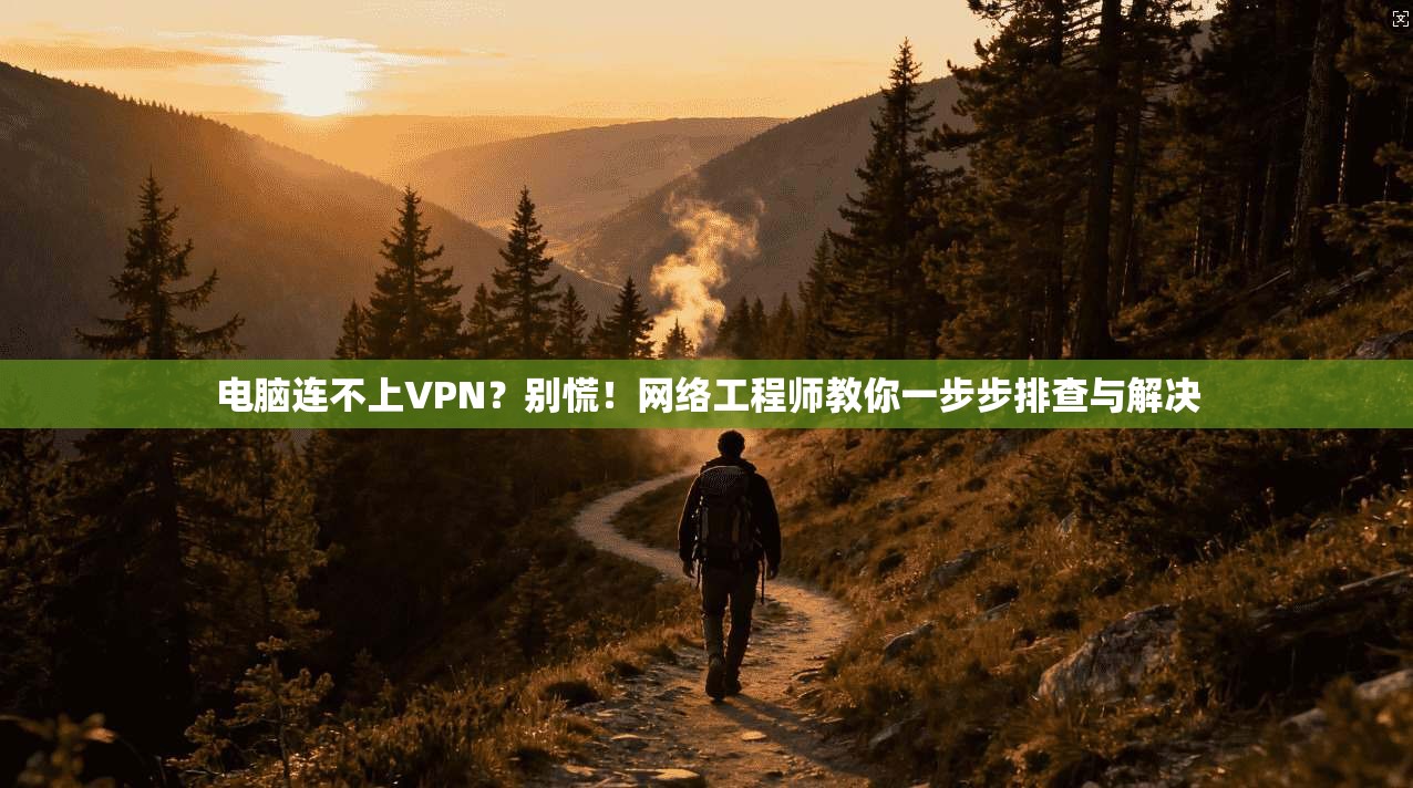 电脑连不上VPN?别慌!网络工程师教你一步步排查与解决 第1张 电脑连不上VPN?别慌!网络工程师教你一步步排查与解决 第1张