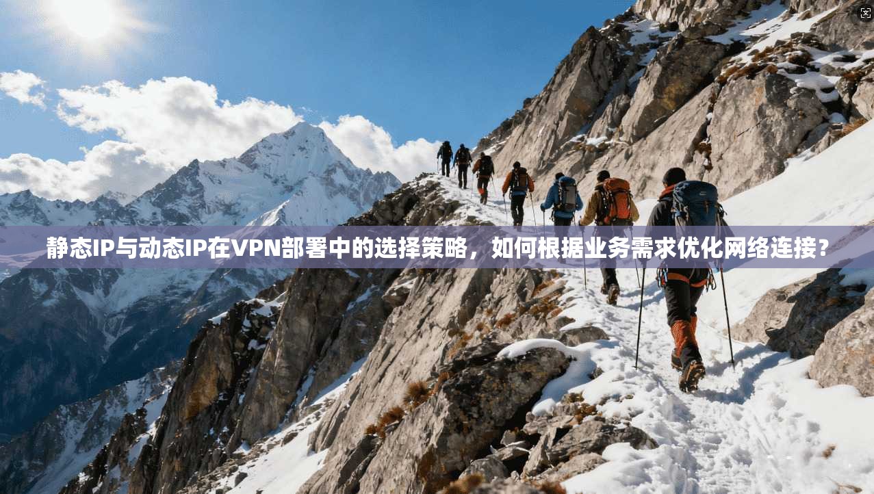 静态IP与动态IP在VPN部署中的选择策略，如何根据业务需求优化网络连接？  第1张