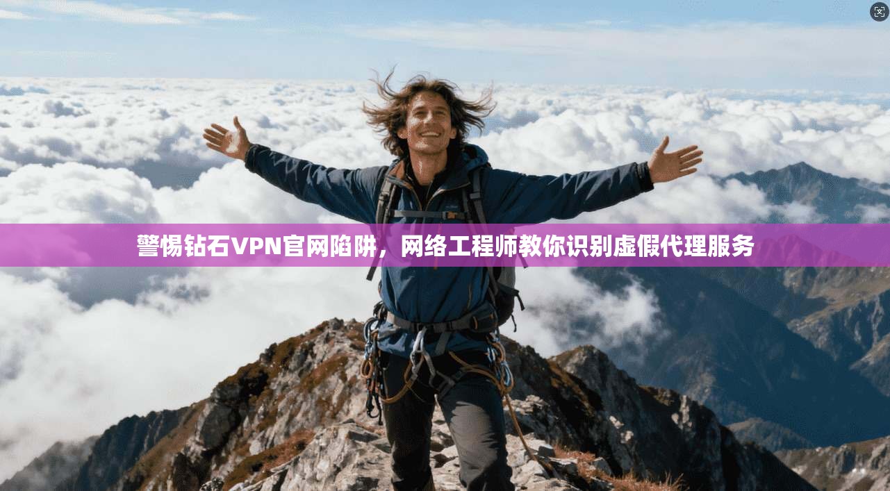 警惕钻石VPN官网陷阱,网络工程师教你识别虚假代理服务 第1张 警惕钻石VPN官网陷阱,网络工程师教你识别虚假代理服务 第1张