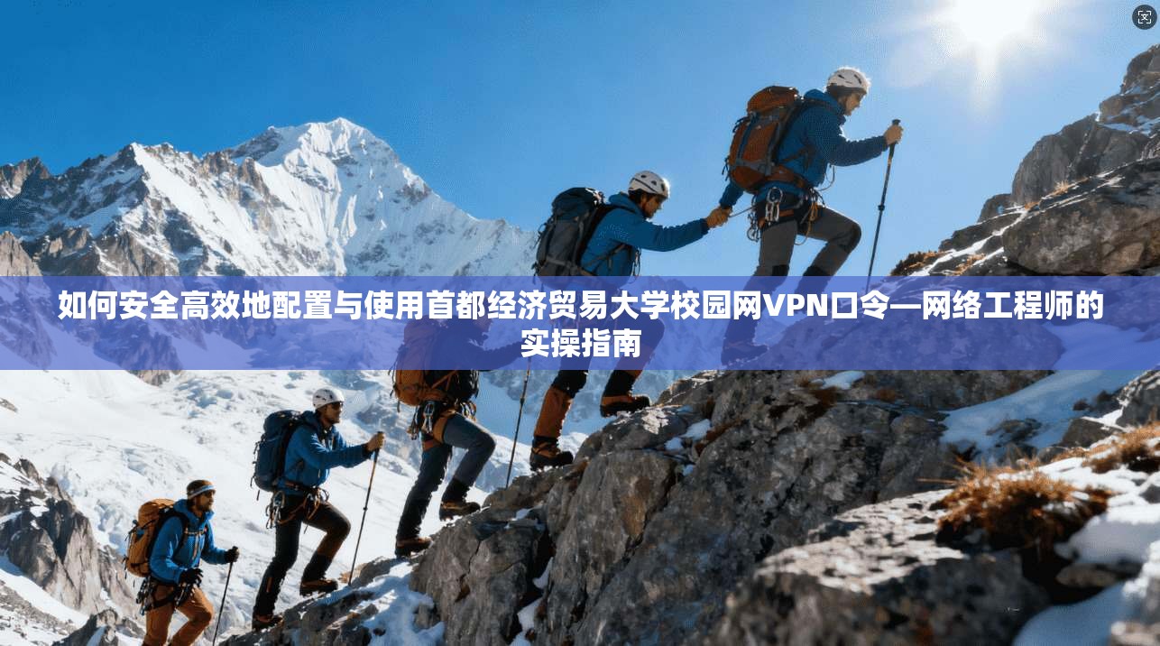 如何安全高效地配置与使用首都经济贸易大学校园网VPN口令—网络工程师的实操指南  第1张