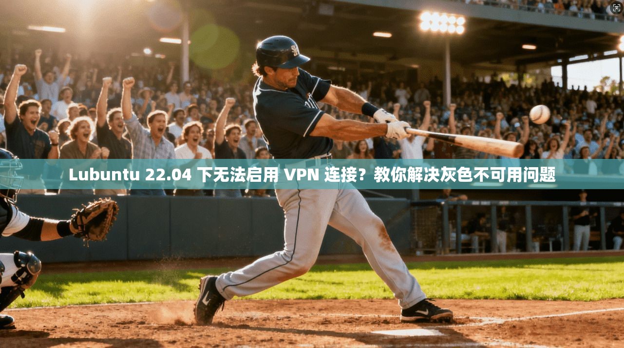 Lubuntu 22.04 下无法启用 VPN 连接?教你解决灰色不可用问题 第1张 Lubuntu 22.04 下无法启用 VPN 连接?教你解决灰色不可用问题 第1张